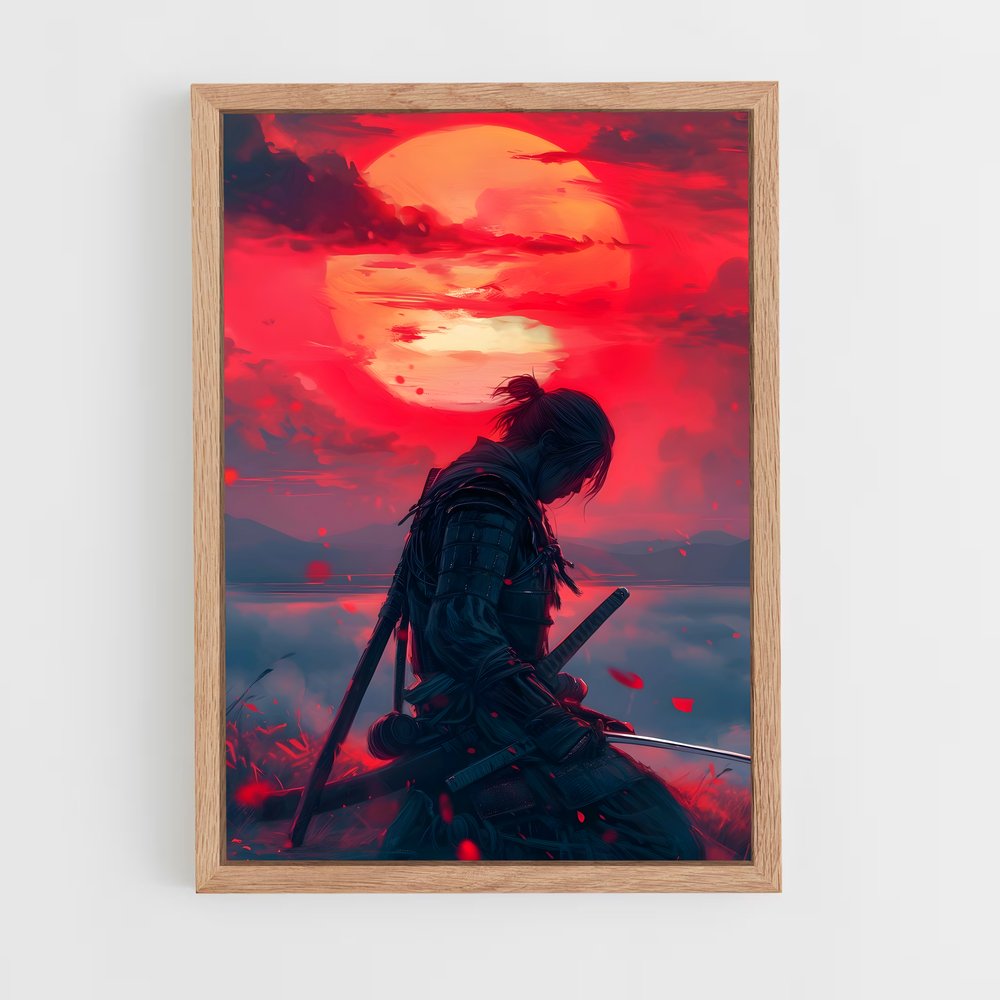 Poster La Gardienne du Crépuscule – affiche Ghost of tsushima (vue 4)